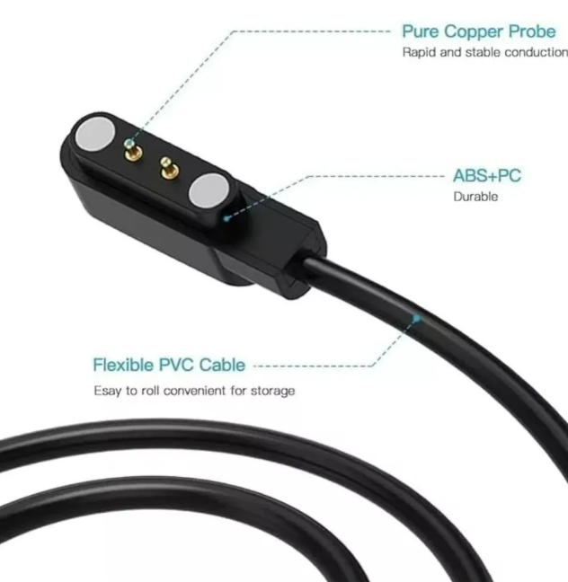 Foto 3 pulgar | Pack Xtellar De 2 Cargadores Magnéticos Premium Para Smartwatch  Compatible Varios Modelos  Cable De 4mm  Color Negro