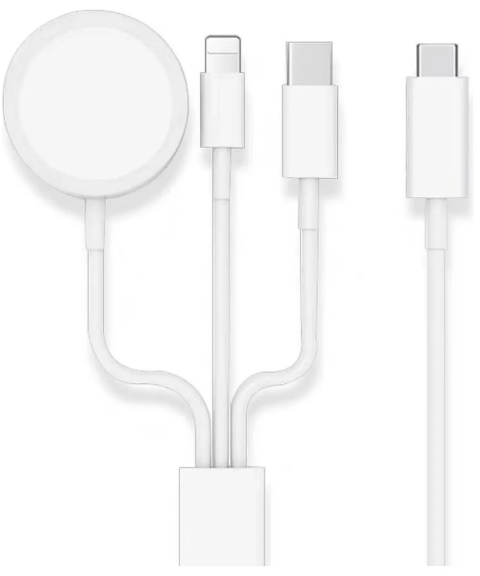 Foto 2 pulgar | Xtellar Cable Cargador Magnético 3en1 Para Iphone  Ipad  Apple Watch Y Airpods