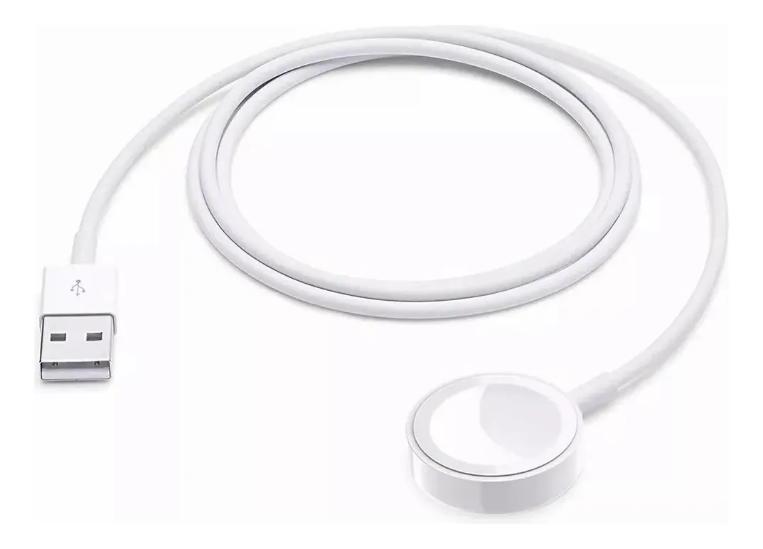 Foto 3 pulgar | Cargador Magnético USB para Smartwatch con Cable 1 Metro – Portátil y Compatible con Relojes Inteligentes con Bas