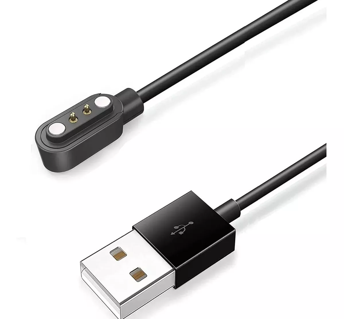Foto 2 pulgar | Cable Cargador Dock USB para Smartwatch y Smartband P22 – Base de Carga Magnética Portátil con Cable 1 m