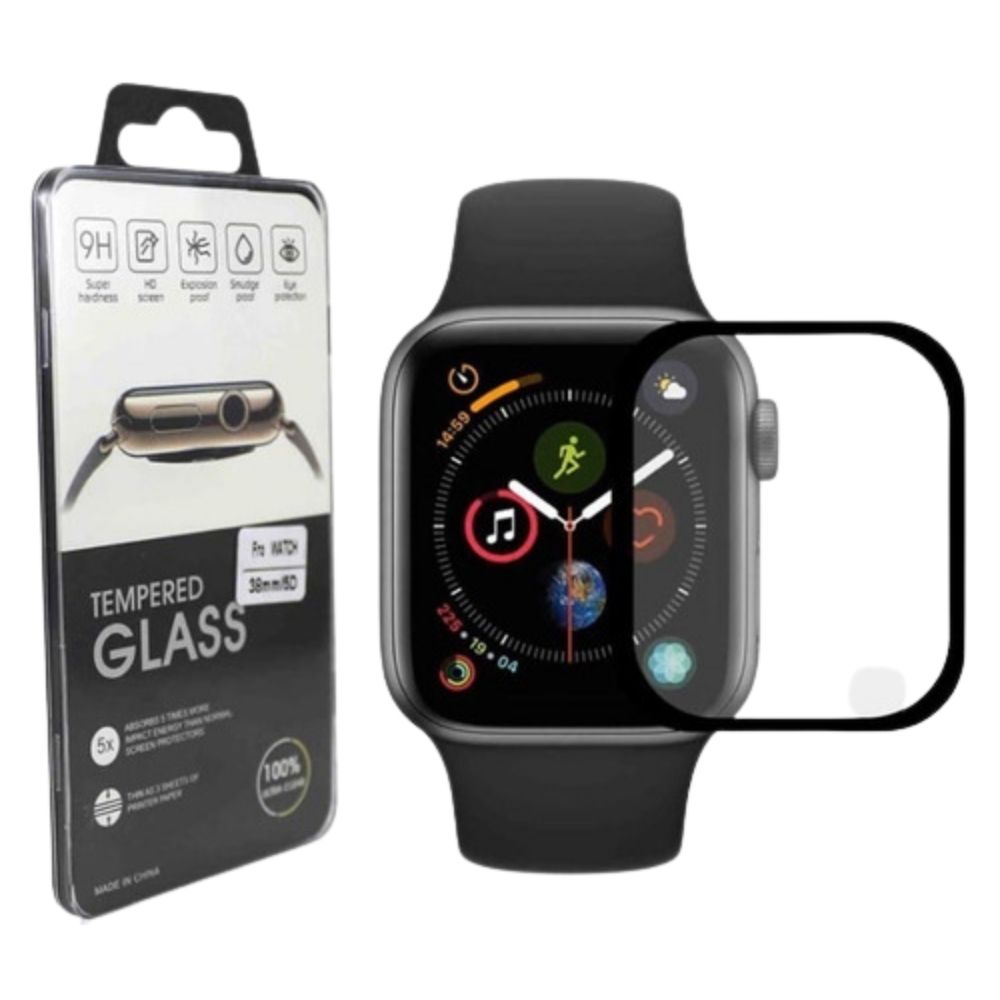 Foto 2 pulgar | Mica de Cristal Templado 42mm Apple Watch Gadgets and Fun Transparente