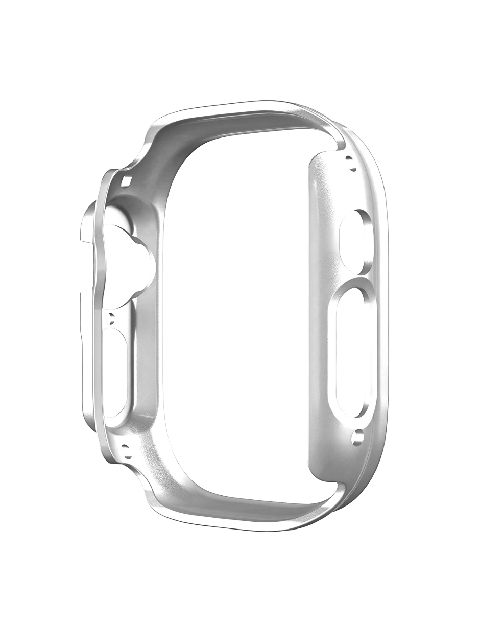 Foto 4 pulgar | Carcasa Protectora de Pantalla Ecomlab para Apple Watch Ultra 49 MM color Blanco