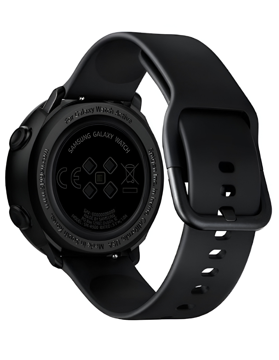 Foto 5 pulgar | Funda Spigen Negra para Galaxy Watch Active 40 mm Liquid Air