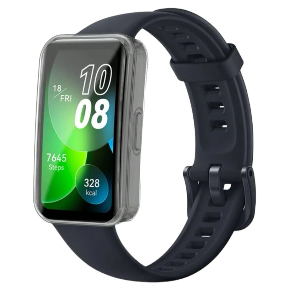 Foto 3 pulgar | Funda Protectora y Protector de Pantalla para Huawei Band 8 - Venta Internacional