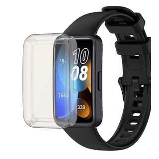 Foto 4 | Funda Protectora y Protector de Pantalla para Huawei Band 8 - Venta Internacional
