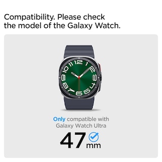Foto 2 | Funda Spigen Rugged Armor Para Samsung Galaxy Watch Ultra De 47 Mm - Venta Internacional.