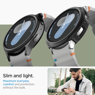Foto 6 | Funda Spigen Liquid Air Para Samsung Galaxy Watch 7 De 44 Mm - Venta Internacional.
