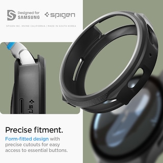 Foto 7 | Funda Spigen Liquid Air Para Samsung Galaxy Watch 7 De 44 Mm - Venta Internacional.