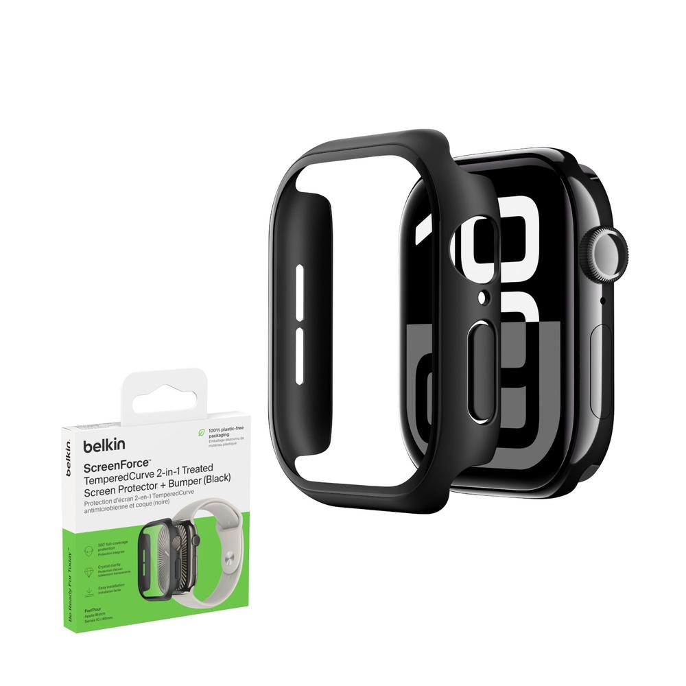 Foto 4 pulgar | Protector Para Apple Watch S10 De 42 Negro Belkin