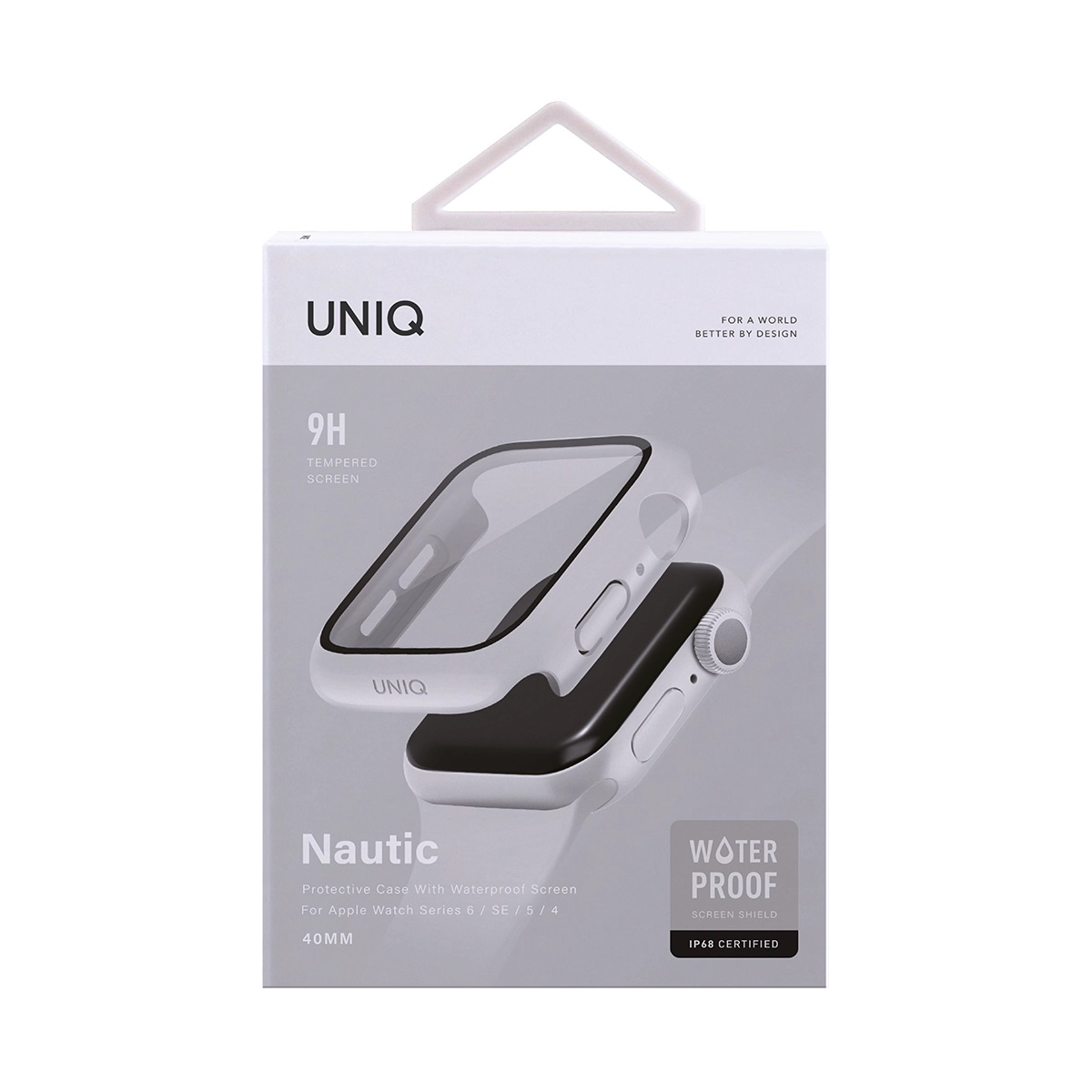 Foto 6 pulgar | Nautic Funda Para Apple Watch 40 Mm Con Protector De Pantalla Cristal Templado Sumergible