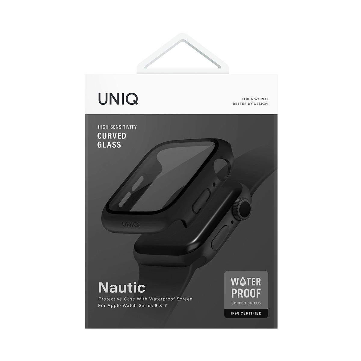 Foto 6 pulgar | Nautic Funda Para Apple Watch 45 Mm Con Protector De Pantalla Cristal Templado Sumergible