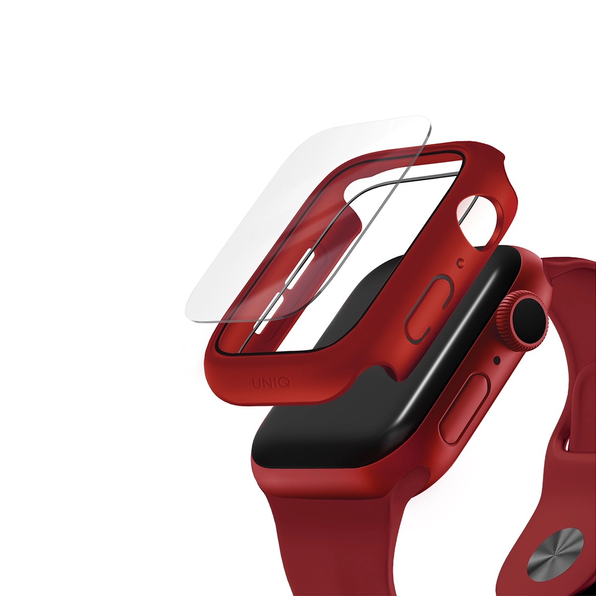 Nautic Funda Para Apple Watch 40 Mm Con Protector De Pantalla Cristal Templado Sumergible