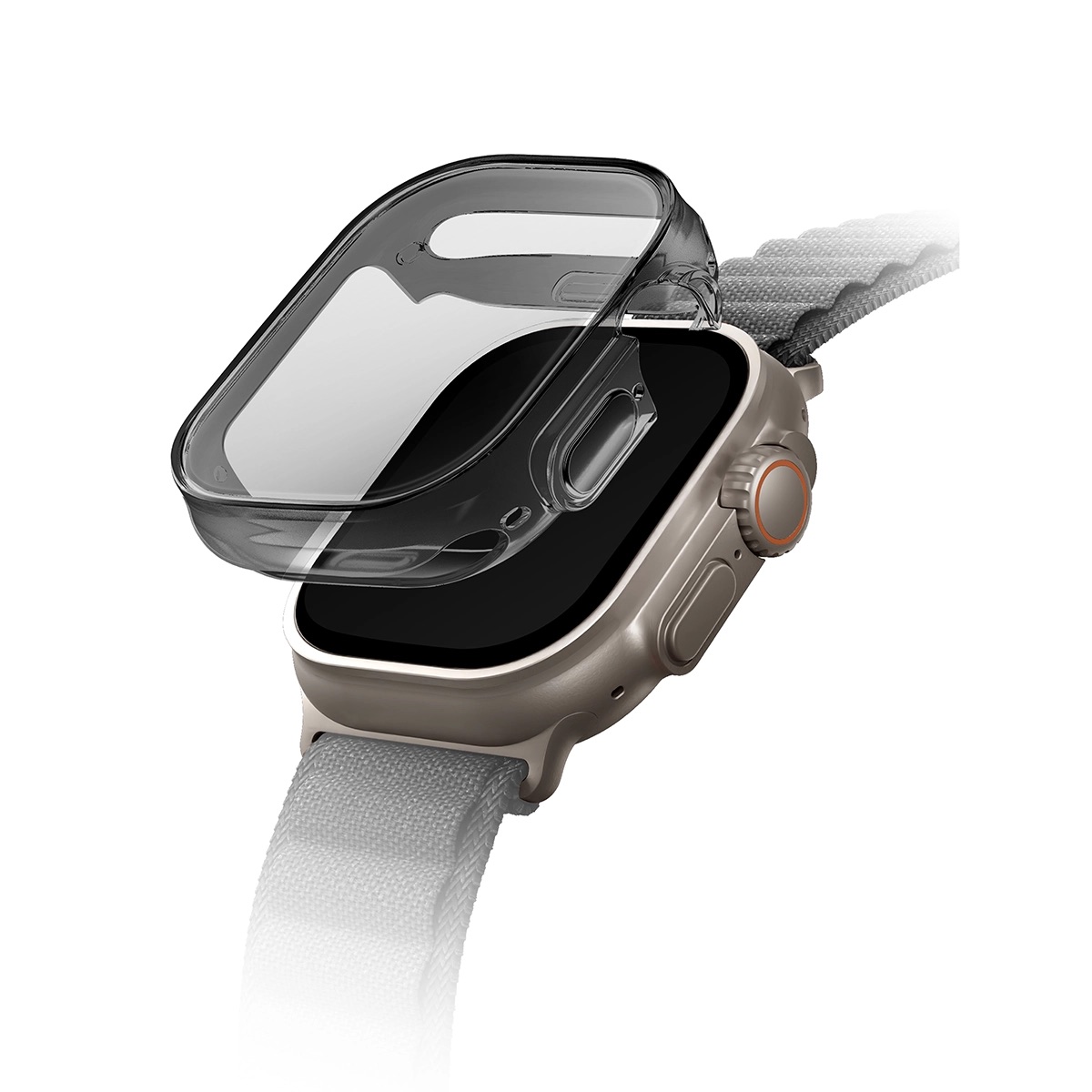 Foto 1 | Funda UNIQ Garde para Apple Watch Ultra 49 mm Transparente Cristal Templado