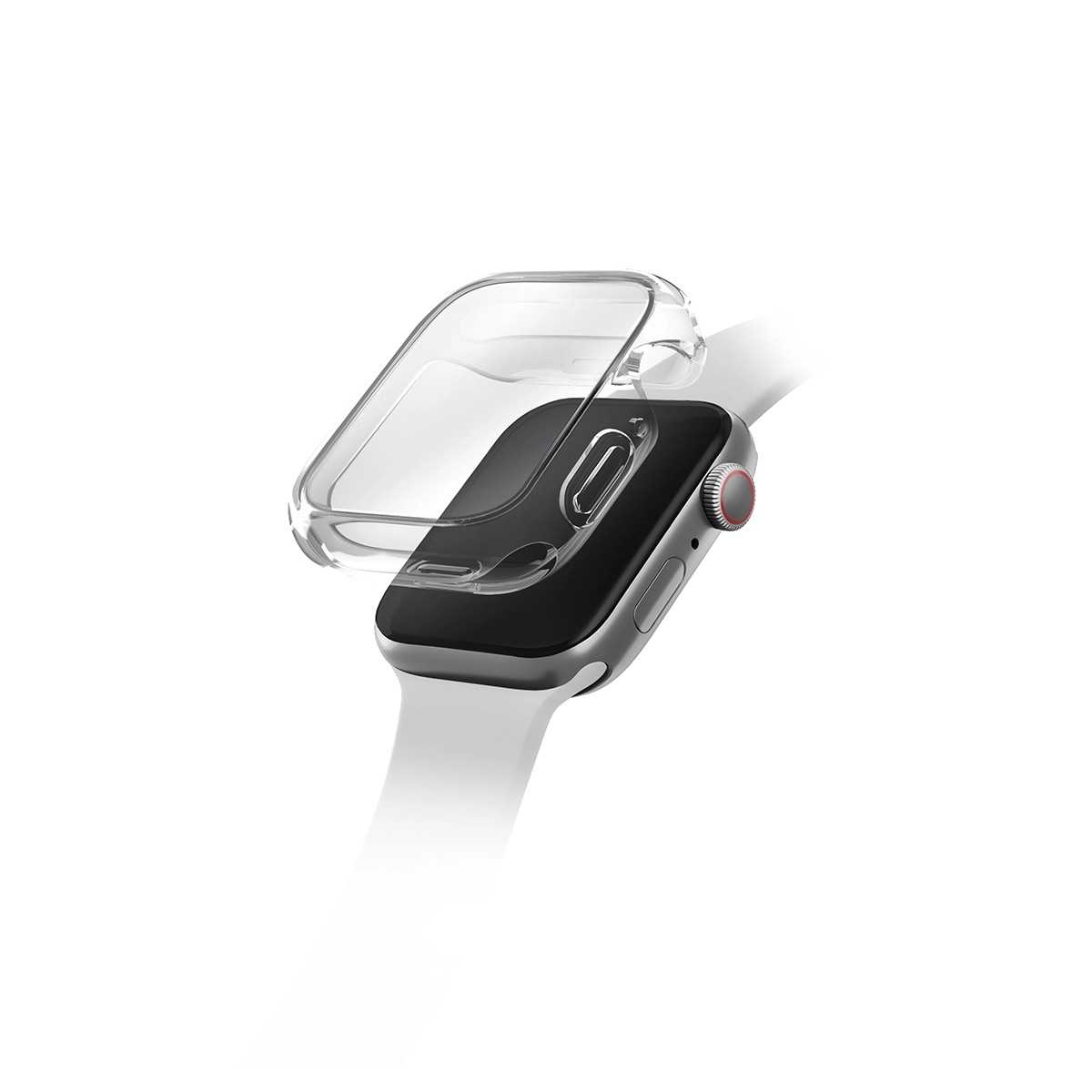 Foto 2 pulgar | Funda para Apple Watch 45 Mm con Protector de Pantalla Cristal Templado