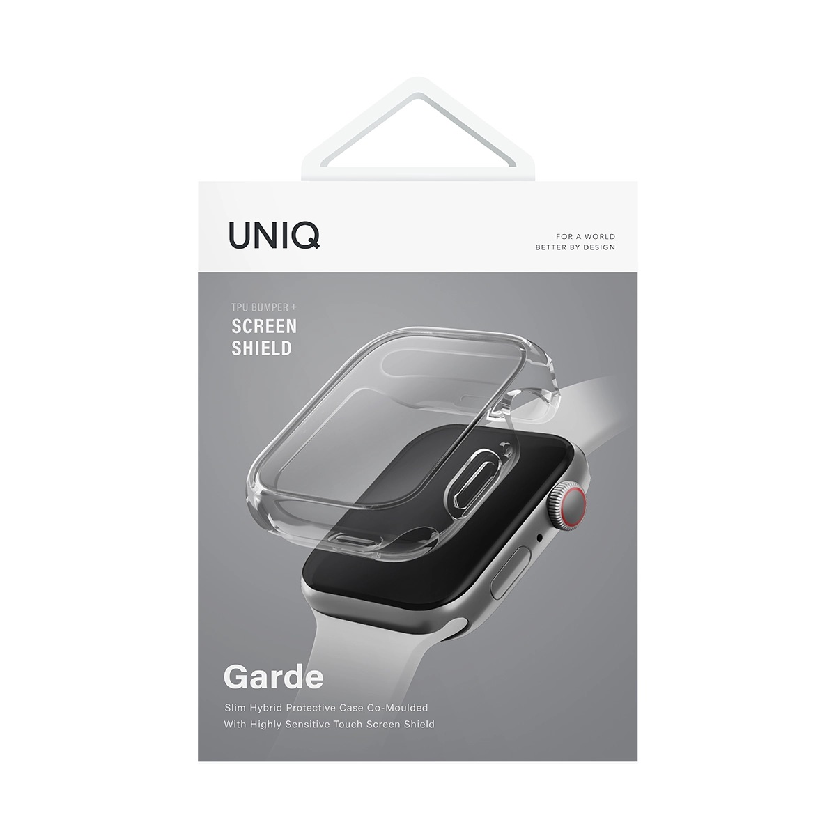 Foto 6 pulgar | Funda para Apple Watch 45 Mm con Protector de Pantalla Cristal Templado