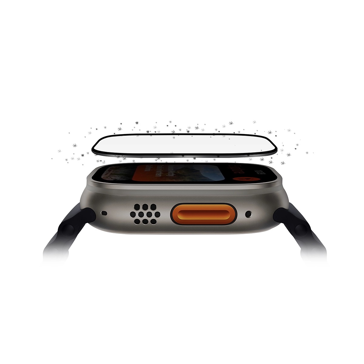Foto 1 | Protector De Pantalla Para Apple Watch Ultra 49 Mm Vivid De Optix