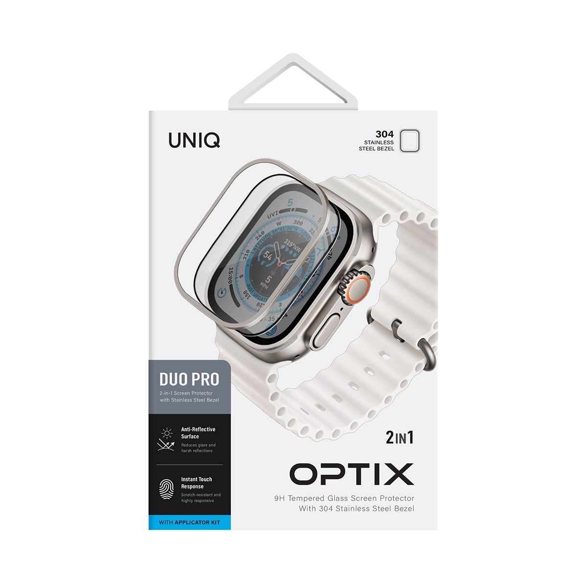Foto 5 | Protector De Pantalla Para Apple Watch Ultra 49 Mm Vivid De Optix