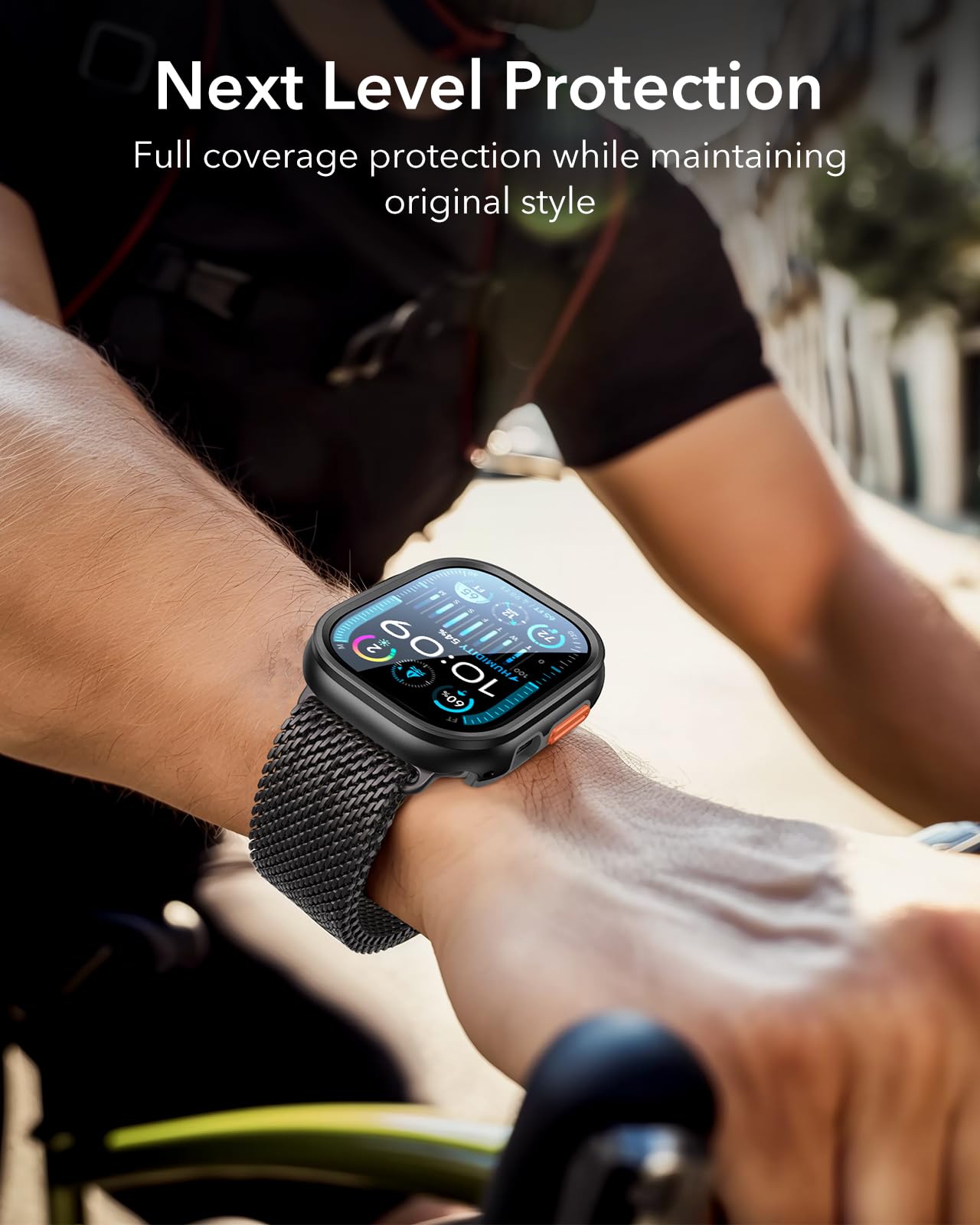 Foto 3 | Funda Con Protector De Pantalla Esr Para Apple Watch Ultra 2/1 De 49 Mm - Venta Internacional.