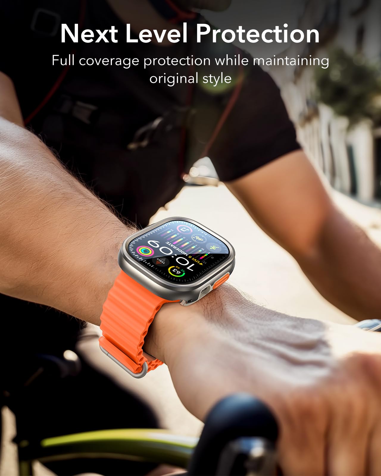 Foto 3 | Funda Con Protector De Pantalla Esr Ultra 2/1 Para Apple Watch De 49 Mm - Venta Internacional.