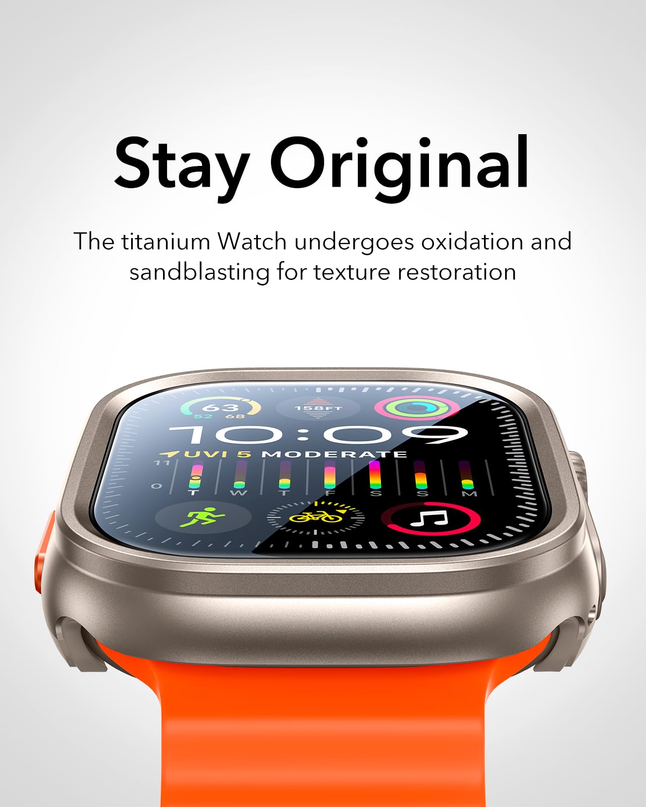 Foto 5 | Funda Con Protector De Pantalla Esr Ultra 2/1 Para Apple Watch De 49 Mm - Venta Internacional.