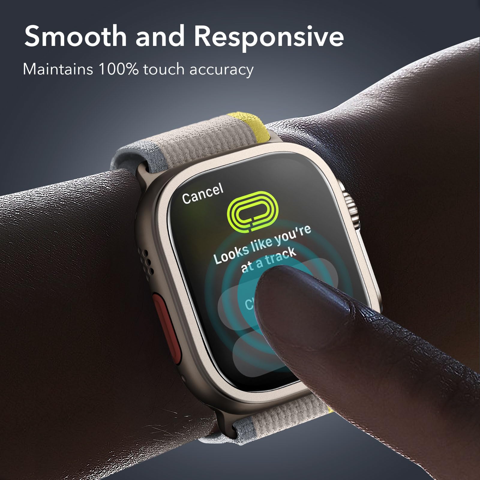 Foto 7 pulgar | Protector De Pantalla Esr Armorite Para Apple Watch Ultra 2/1 49 Mm - Venta Internacional.