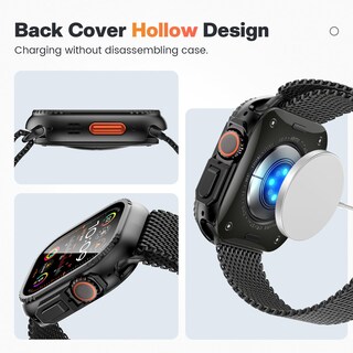 Foto 5 | Funda Con Protector De Pantalla Goton Metal Para Apple Watch Ultra 2 De 49 Mm - Venta Internacional.