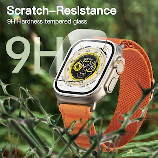 Foto 4 | Protector De Pantalla Jetech Para Apple Watch Ultra 2/1 De 49 Mm, Paquete De 3 - Venta Internacional.