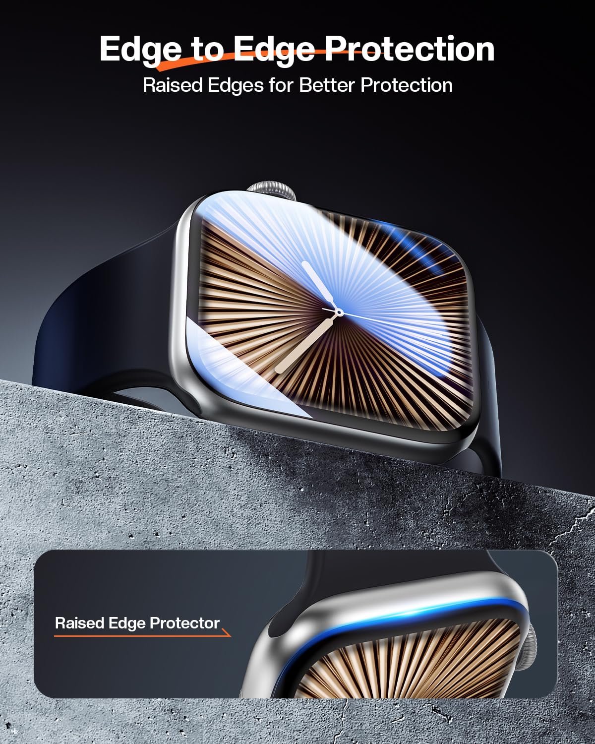 Foto 7 pulgar | Protector De Pantalla Goton Para Apple Watch Series 10 42 Mm X2 - Venta Internacional.