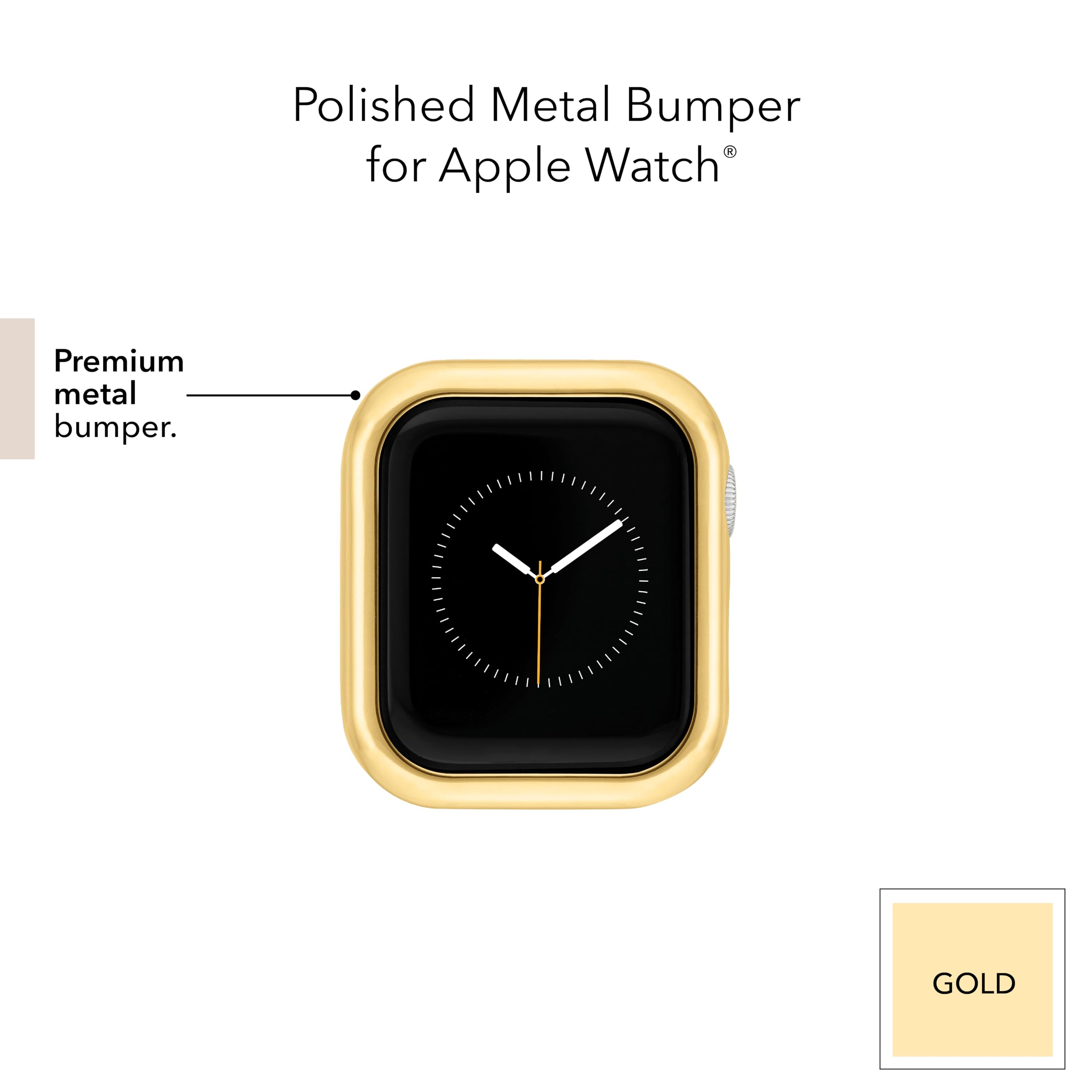 Foto 5 pulgar | Funda Protectora Anne Klein De Metal Compatible Con Apple Watch De 40 Mm - Venta Internacional.