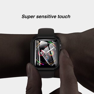 Foto 4 | Funda Protectora De Pantalla Ailun Para Apple Watch Series 9/8/7 De 45 Mm - Venta Internacional.