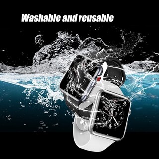 Foto 5 | Funda Protectora De Pantalla Ailun Para Apple Watch Series 9/8/7 De 45 Mm - Venta Internacional.