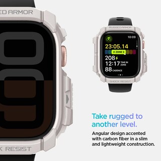 Foto 4 | Funda Spigen Rugged Armor Para Apple Watch Series 10 De 46 Mm - Venta Internacional.