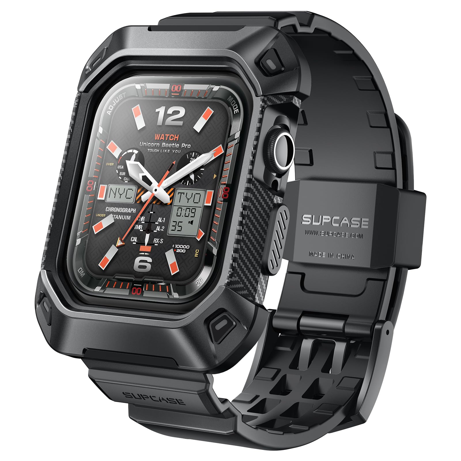 Foto 2 pulgar | Funda Con Correa Supcase Unicorn Beetle Pro Para Apple Watch 10 42 Mm - Venta Internacional.