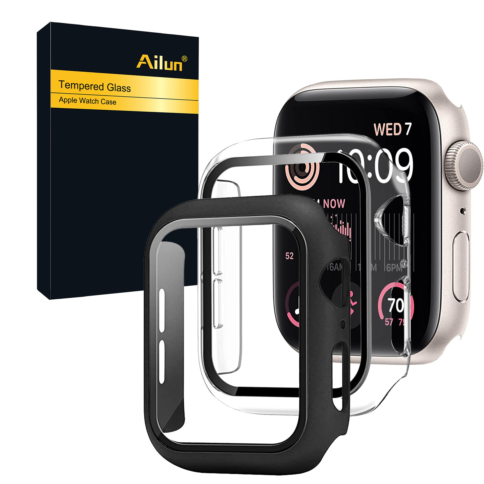 Foto 2 pulgar | Protector De Pantalla Y Funda Para Apple Watch Se/series 6/5/4 - Venta Internacional.