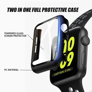 Foto 2 | Protector De Pantalla Y Funda Para Apple Watch Se 2023/series 6/5/4/se De 40 Mm - Venta Internacional.