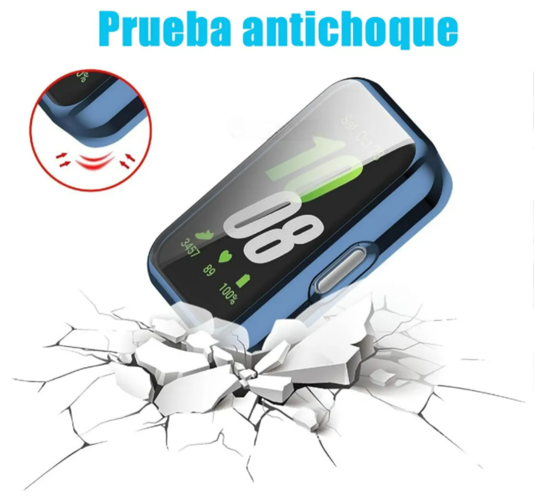 Foto 3 pulgar | Xtellar Ultra Premium Funda Protectora Tpu Samsung Galaxy Fit 3 - Pack De 5