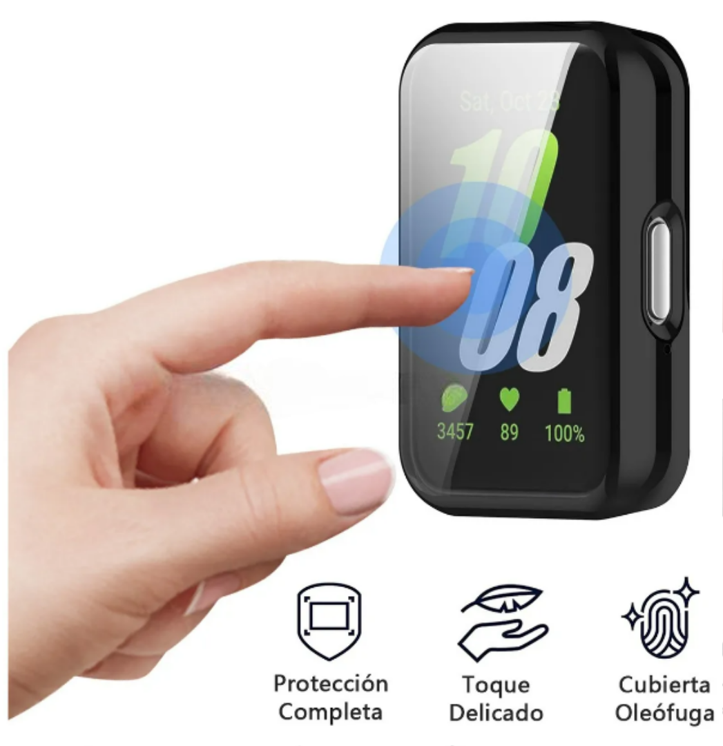 Foto 4 pulgar | Xtellar Ultra Premium Funda Protectora Tpu Samsung Galaxy Fit 3 - Pack De 5