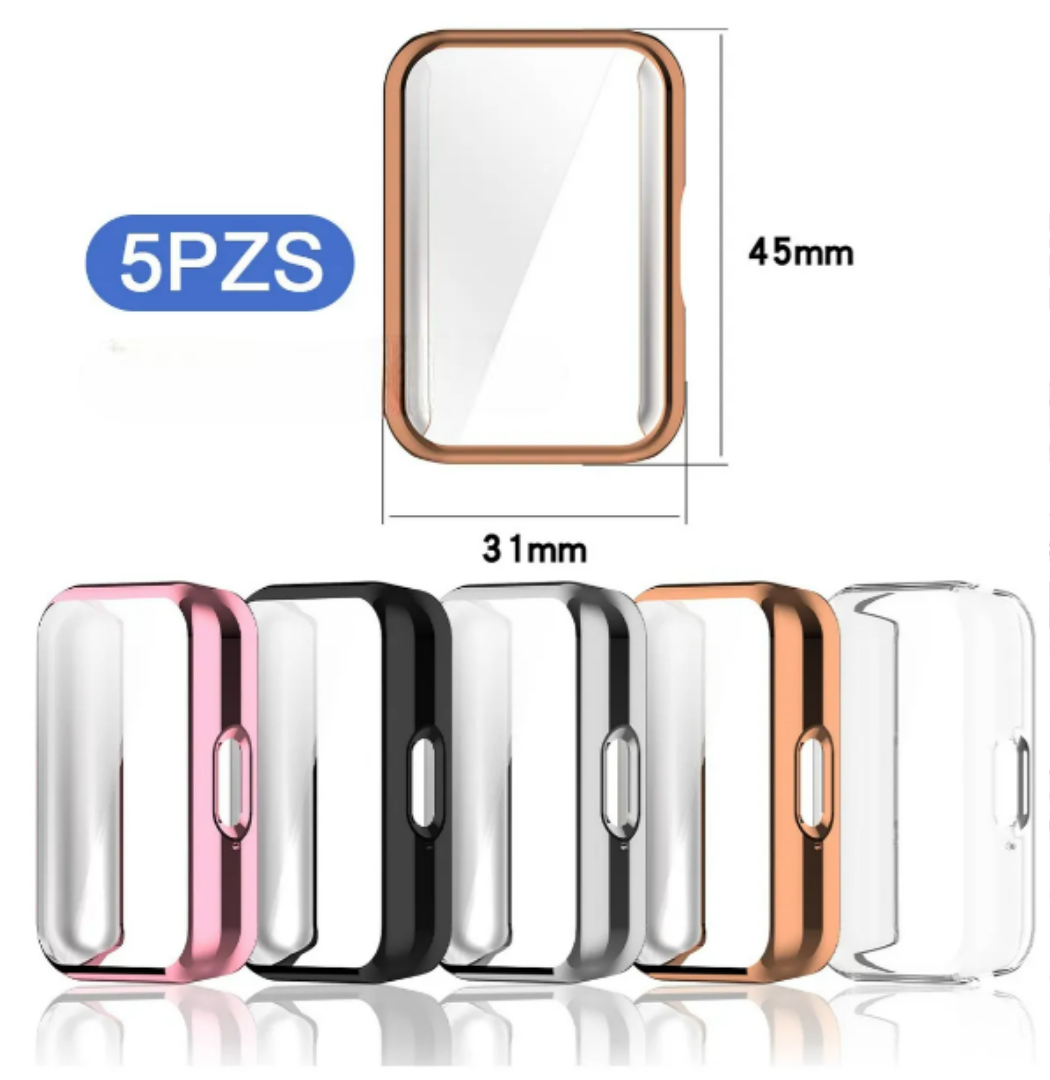 Foto 5 pulgar | Xtellar Ultra Premium Funda Protectora Tpu Samsung Galaxy Fit 3 - Pack De 5