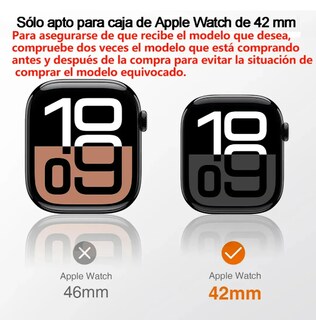 Foto 4 | Exclusivo Kit Xtellar Fundas Premium Para Apple Watch S10 42mm Con Cristal Templado