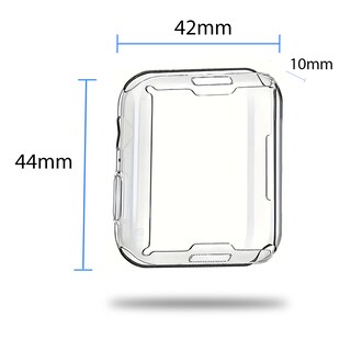 Foto 7 | Case Transparente Compatible con Apple Watch 44 mm, Protección Antigolpes y Diseño Delgado