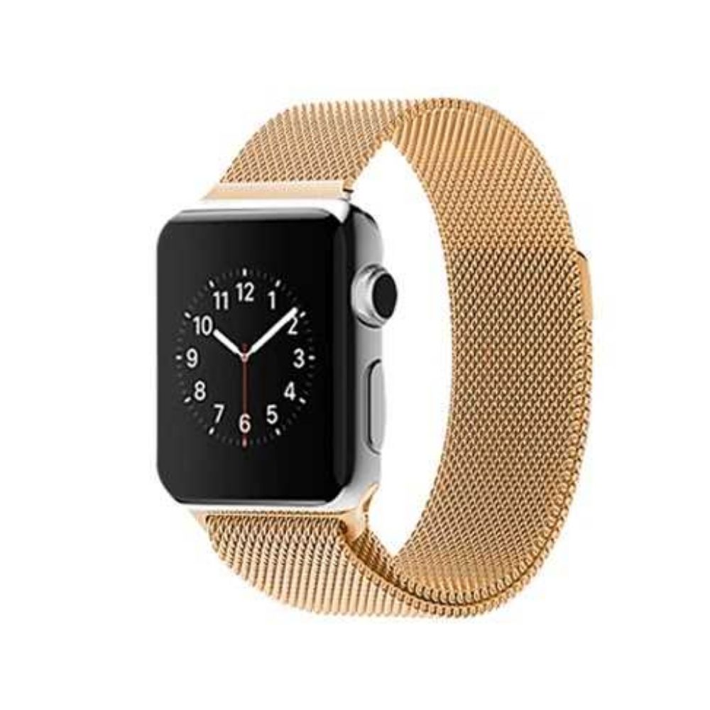 Foto 2 pulgar | Correa Metálica para Apple Watch 42-44 mm color Dorado