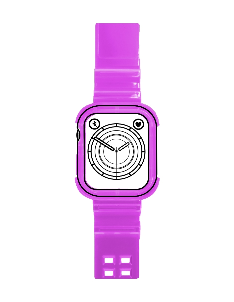 Correa Uso Rudo Apple Watch Ecomlab Violeta 42/44/45mm $319