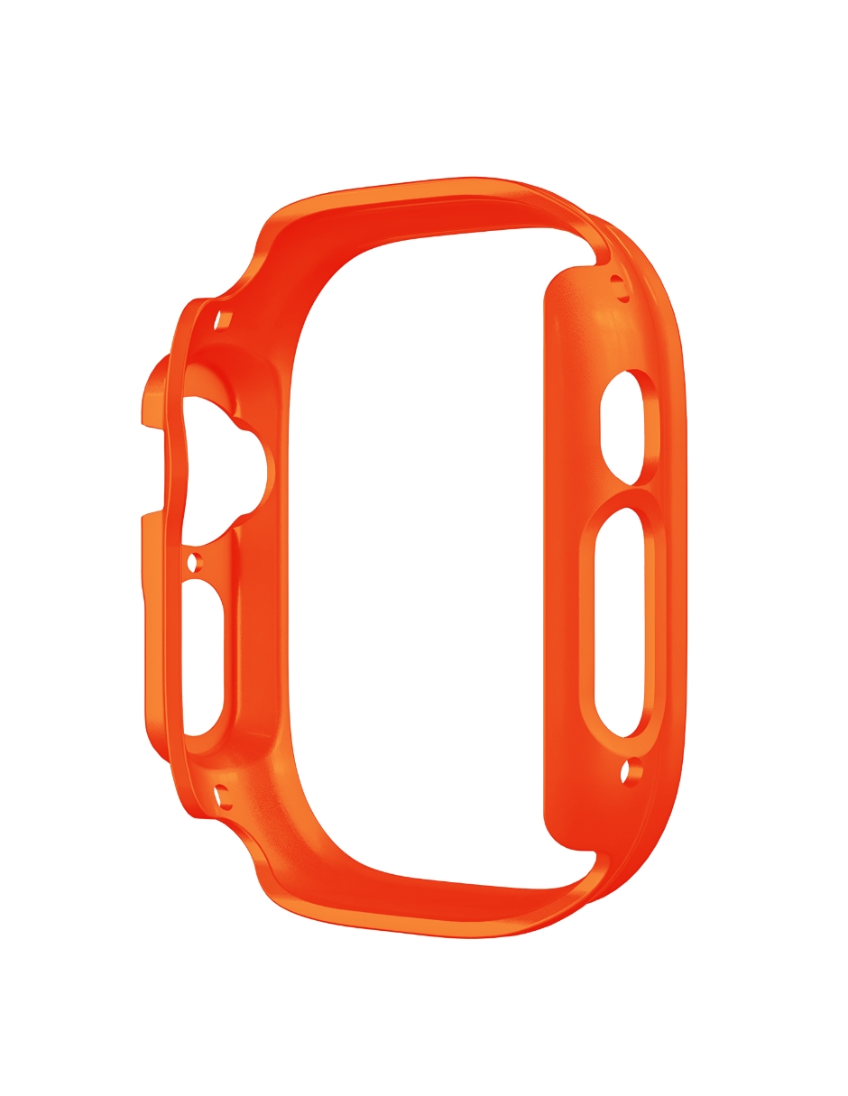 Foto 4 pulgar | Carcasa Protectora de Pantalla Ecomlab para Apple Watch Ultra 49 MM color Naranja