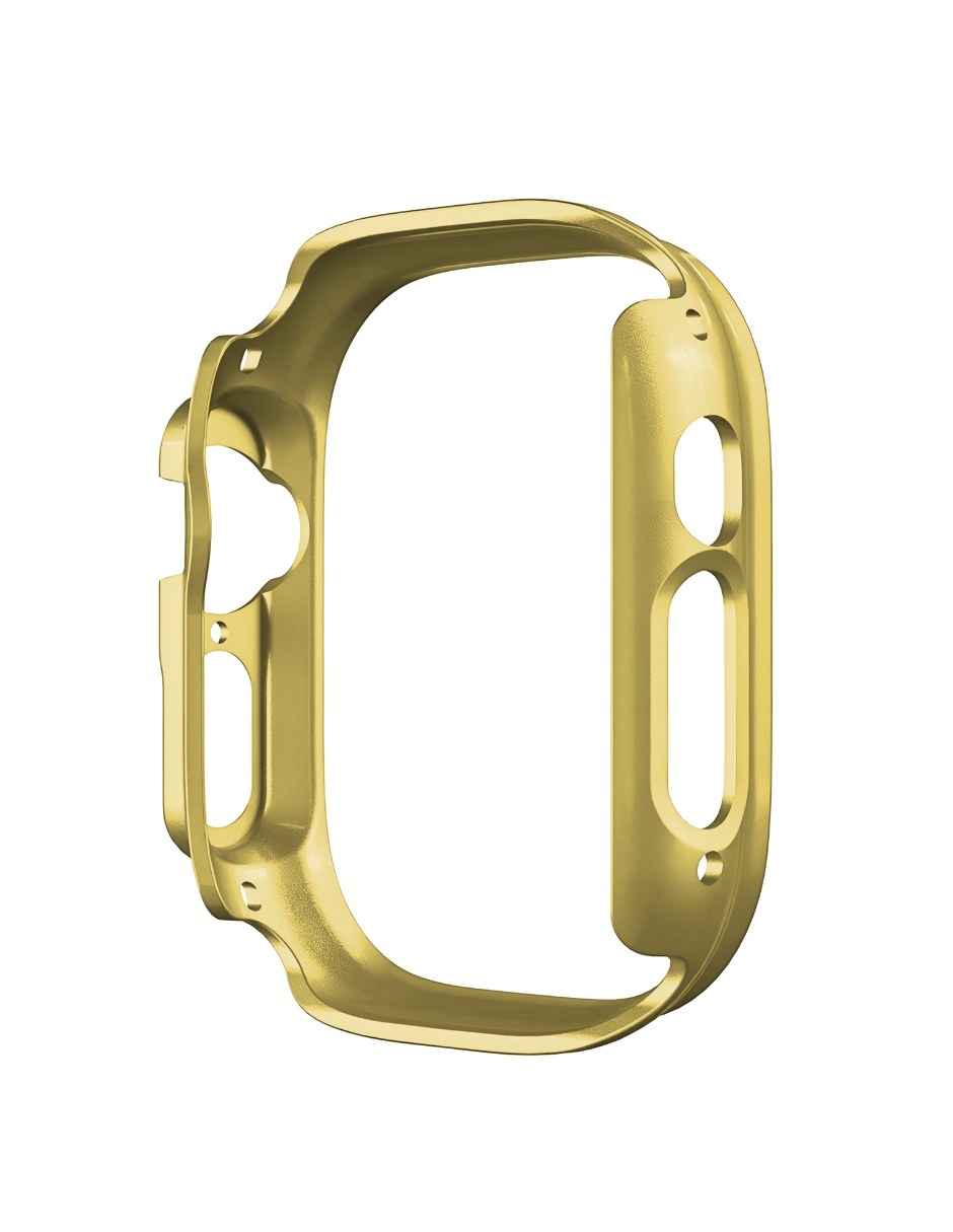 Foto 4 pulgar | Carcasa Protectora de Pantalla Ecomlab para Apple Watch Ultra 49 MM color Amarillo