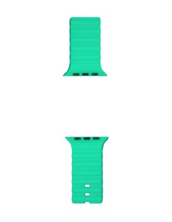 Foto 3 | Correa de Silicón Ecomlab para Apple Watch color Verde Aqua 38/40/41 Mm