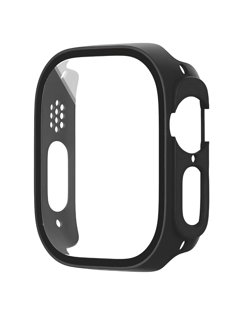 Foto 2 pulgar | Carcasa Protectora de Pantalla Ecomlab para Apple Watch Ultra 49 MM color Negro