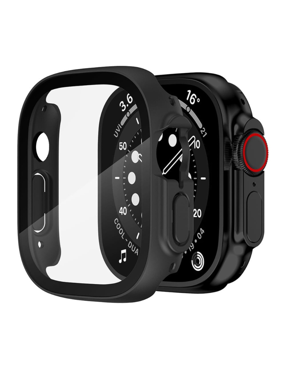 Foto 3 pulgar | Carcasa Protectora de Pantalla Ecomlab para Apple Watch Ultra 49 MM color Negro