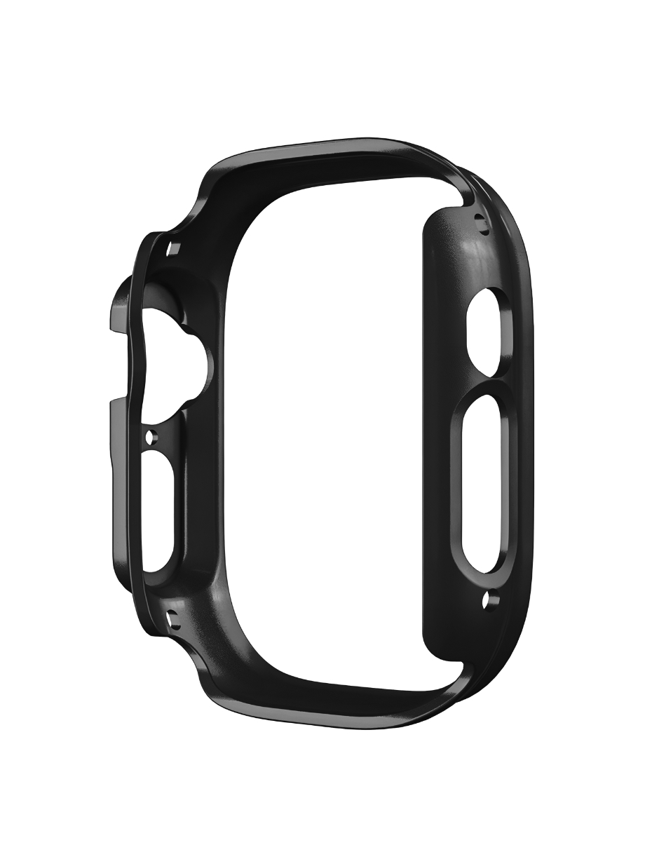 Foto 4 pulgar | Carcasa Protectora de Pantalla Ecomlab para Apple Watch Ultra 49 MM color Negro