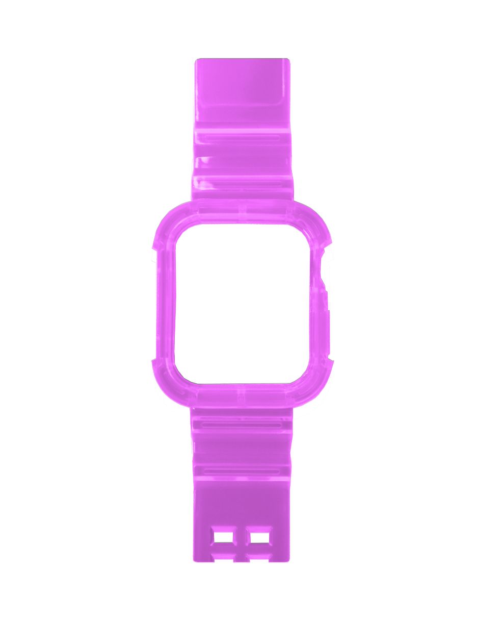 Foto 2 pulgar | Correa para Apple Watch Ecomlab 49 mm color Violeta