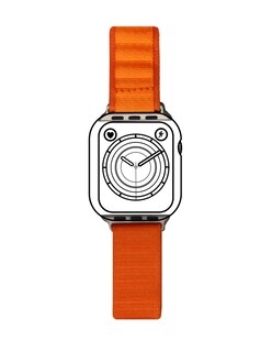 Foto 2 | Correa Nylon Para Apple Watch Ecomlab Naranja 38/40/41 Mm